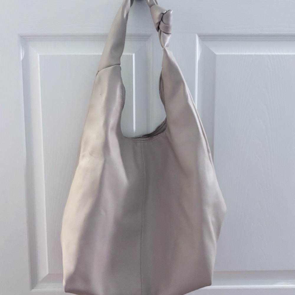 Elegant Light Taupe Women's Hobo Bag